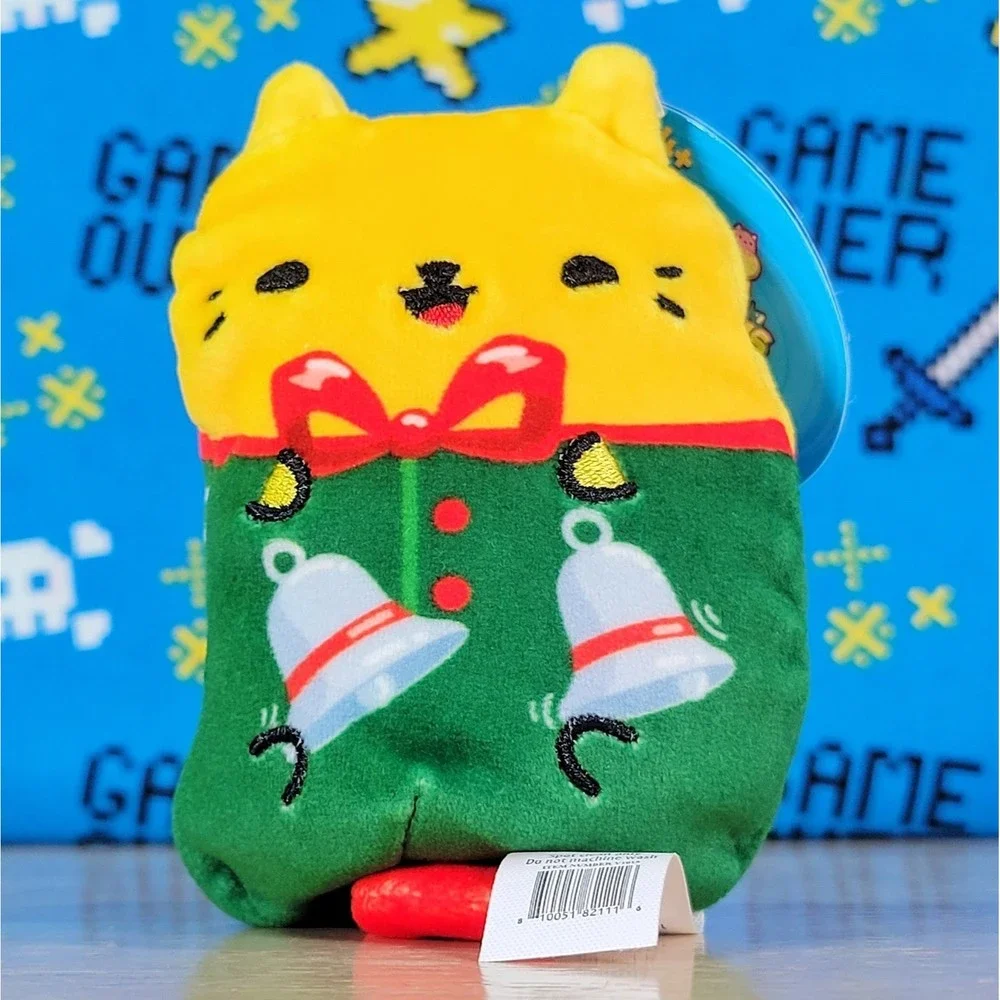 Cepia Cats Vs Pickles Silver Bells 4" #445 UltraSoft Stuffed Animal Toy Plush - Picture 1 of 6